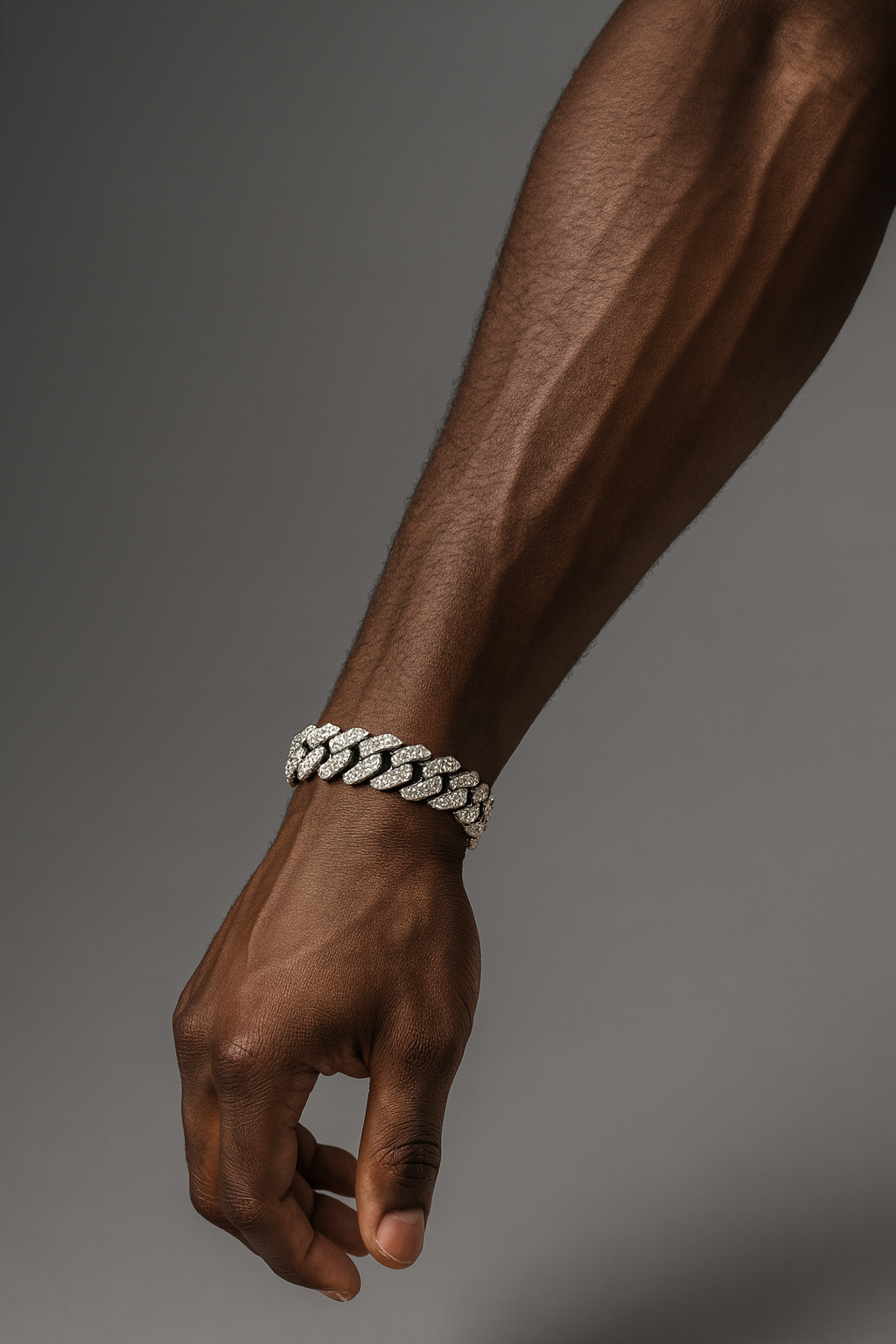 Bracelet Cubain Iced – 14mm