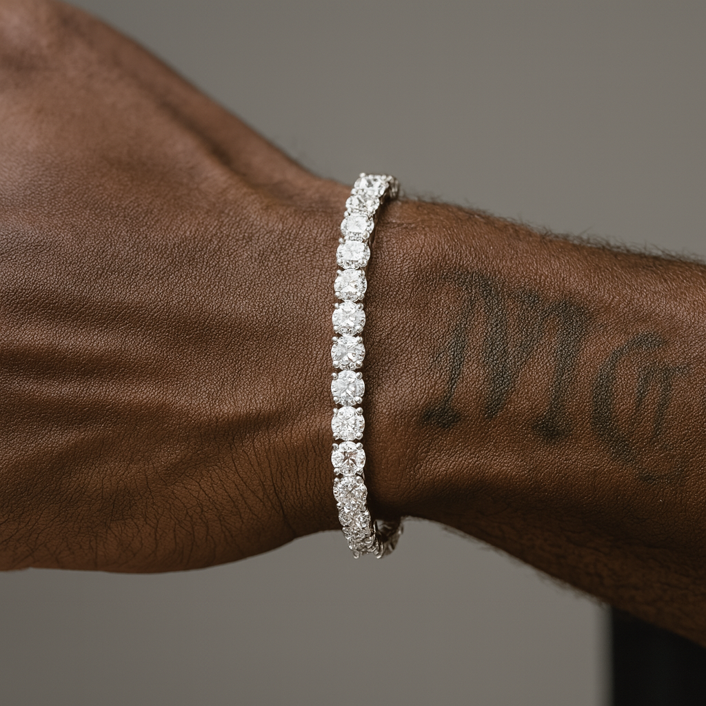 Tennis Frost – Bracelet Iced CZ